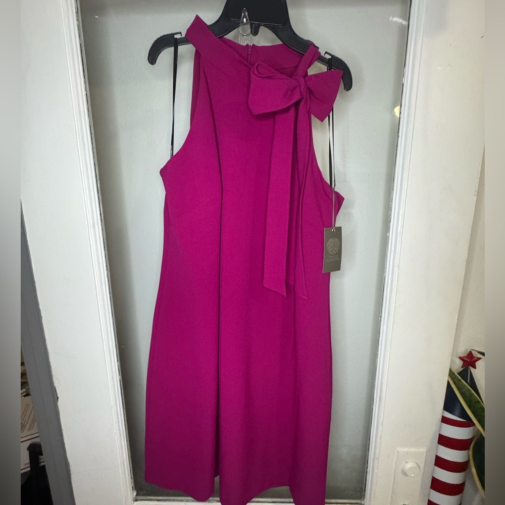 Vince Camuto Pink Sleeveless Mini Dress - NWT Size 14